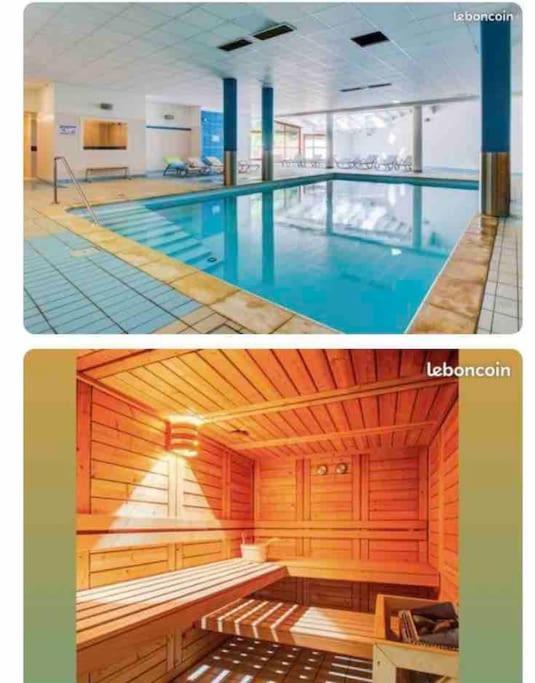 Au Bout Du Bois Piscine Sauna Hammam Accessible En Saison Et Le Logement Accessible Toute L Annee Les Déserts Buitenkant foto